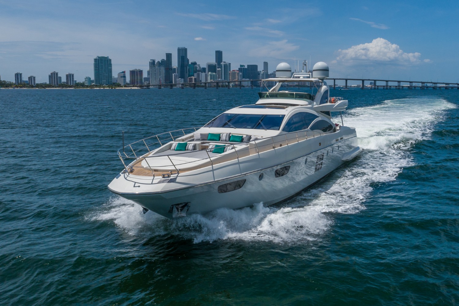 103' Azimut luxury yacht miami charters