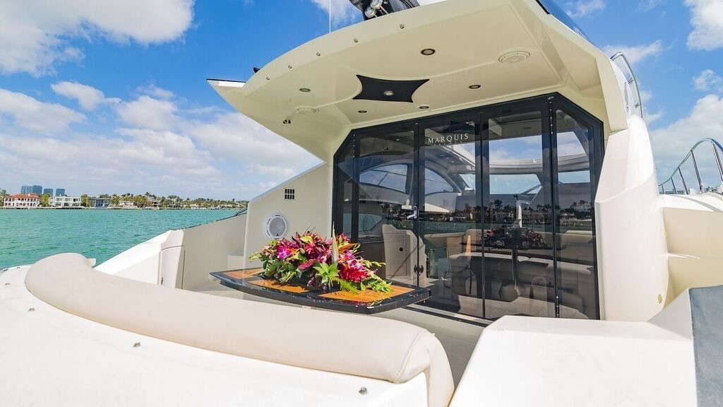 43' Marquis luxury yacht charters miami 6