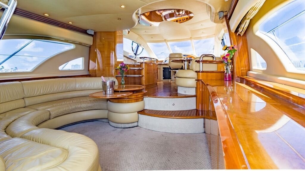 55' Azimut Luxury Yacht Charters Miami 4