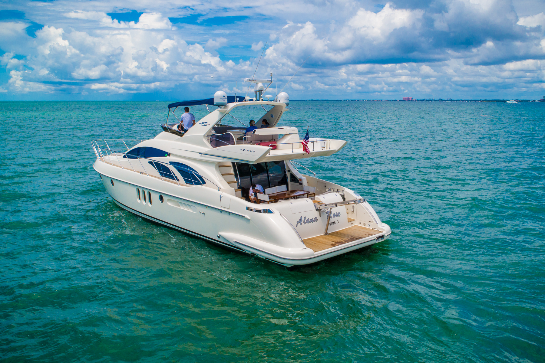 62 azimut Luxury Yacht Charters Florida